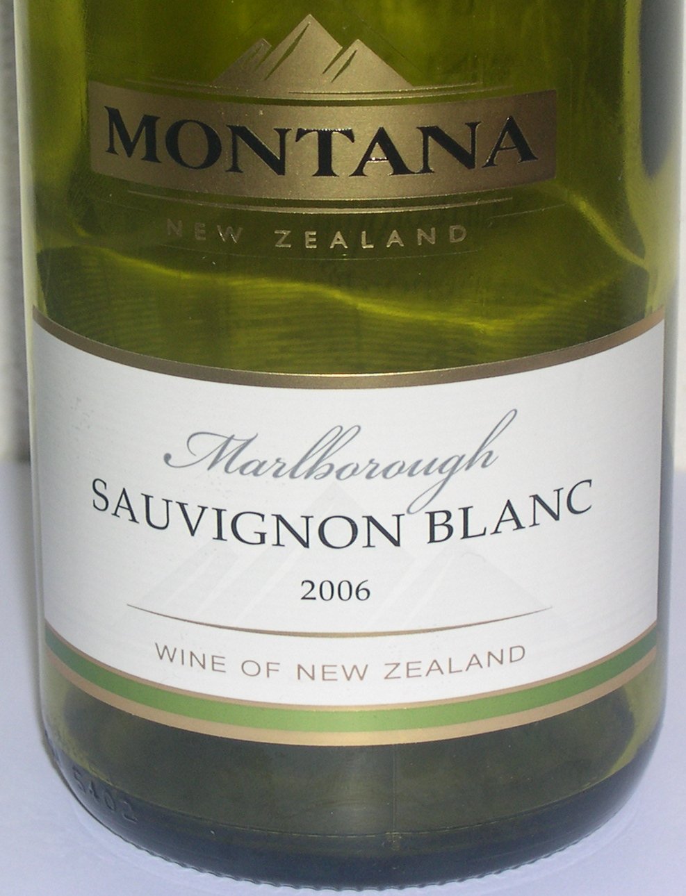 Marlborough Sauvignon blanc 2006, Montana Wines Ltd, New Zealand